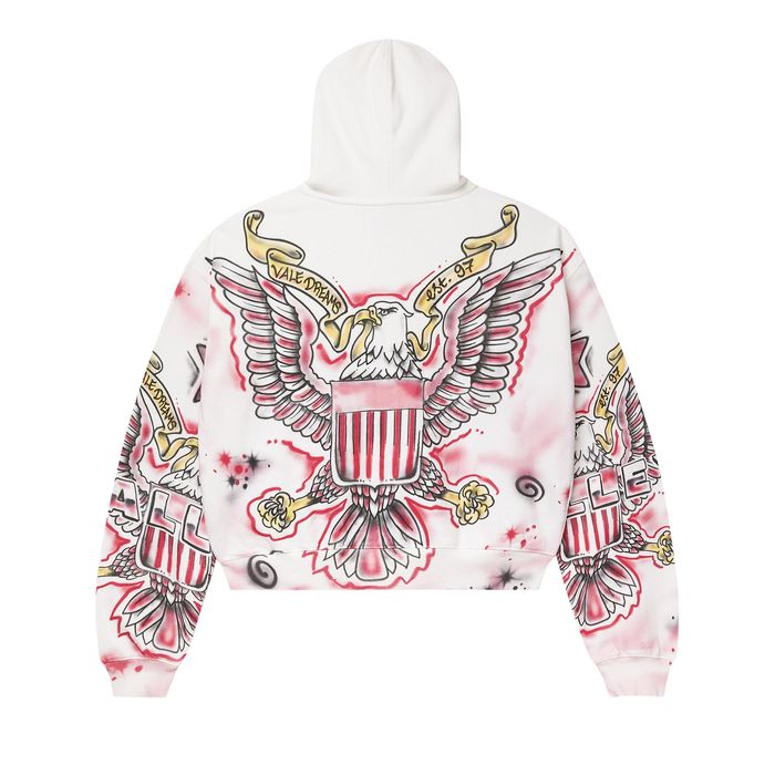 Vale Forever Flag Zip Up 'White'