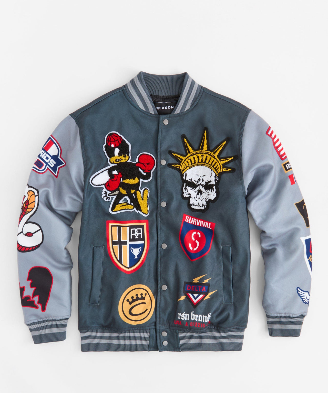 Skull Varsity Jacket