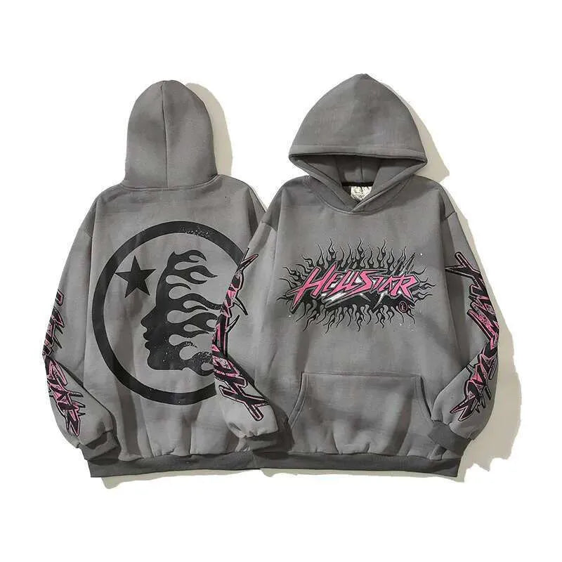 HellStar Grey Hoddie