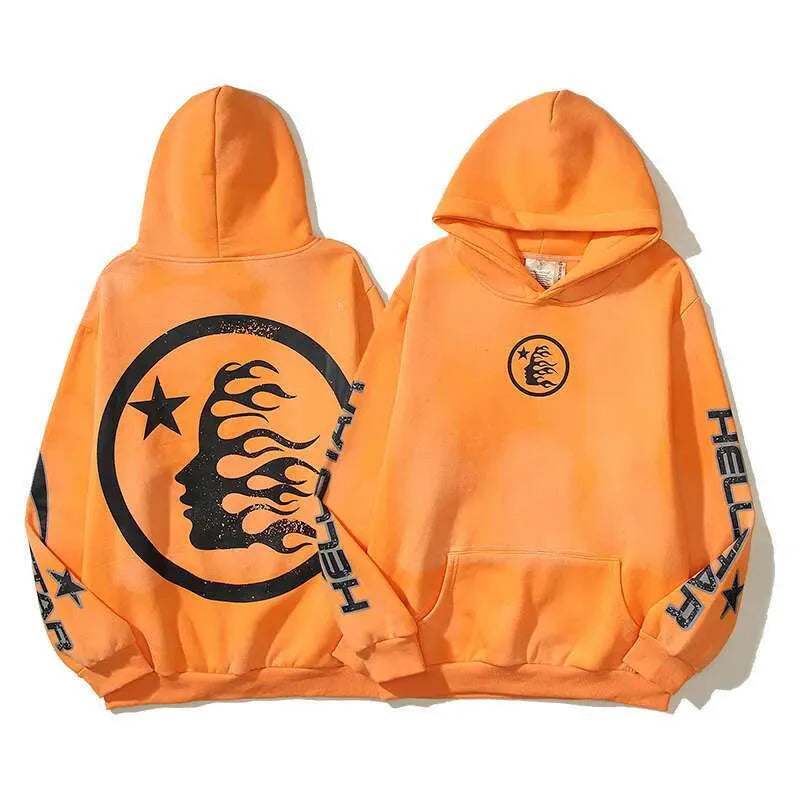 HellStar Orange Hoddie