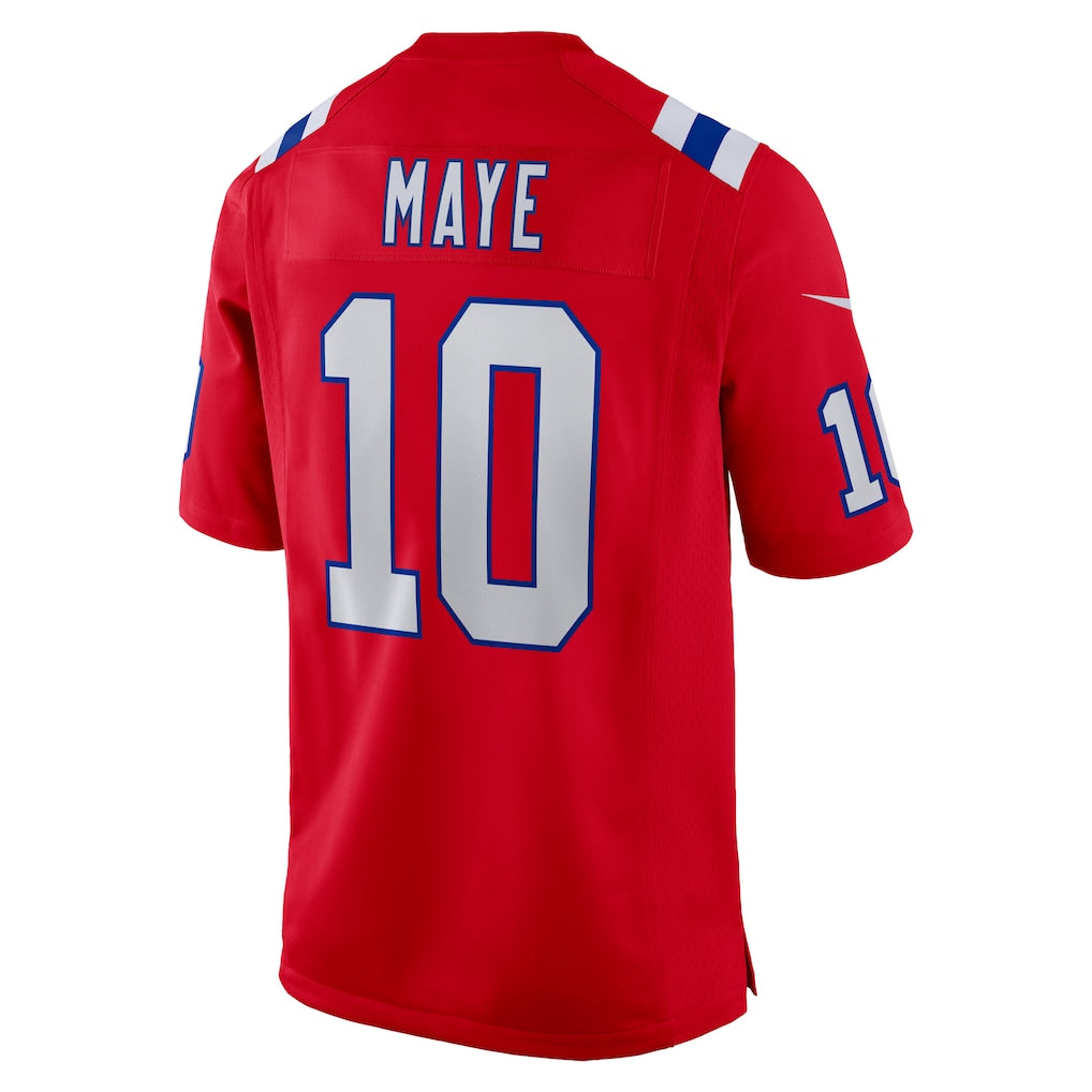 Men's New England Patriots Nike Red Player Game Jersey